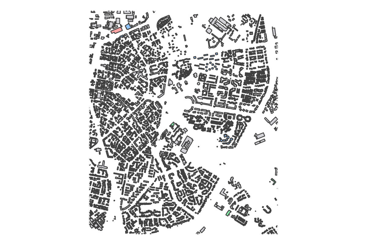 Program breakdown map