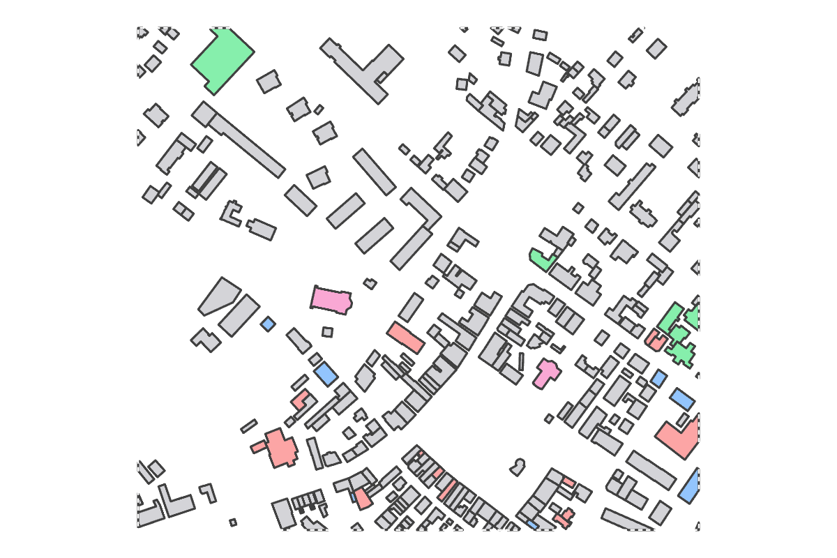 Program breakdown map