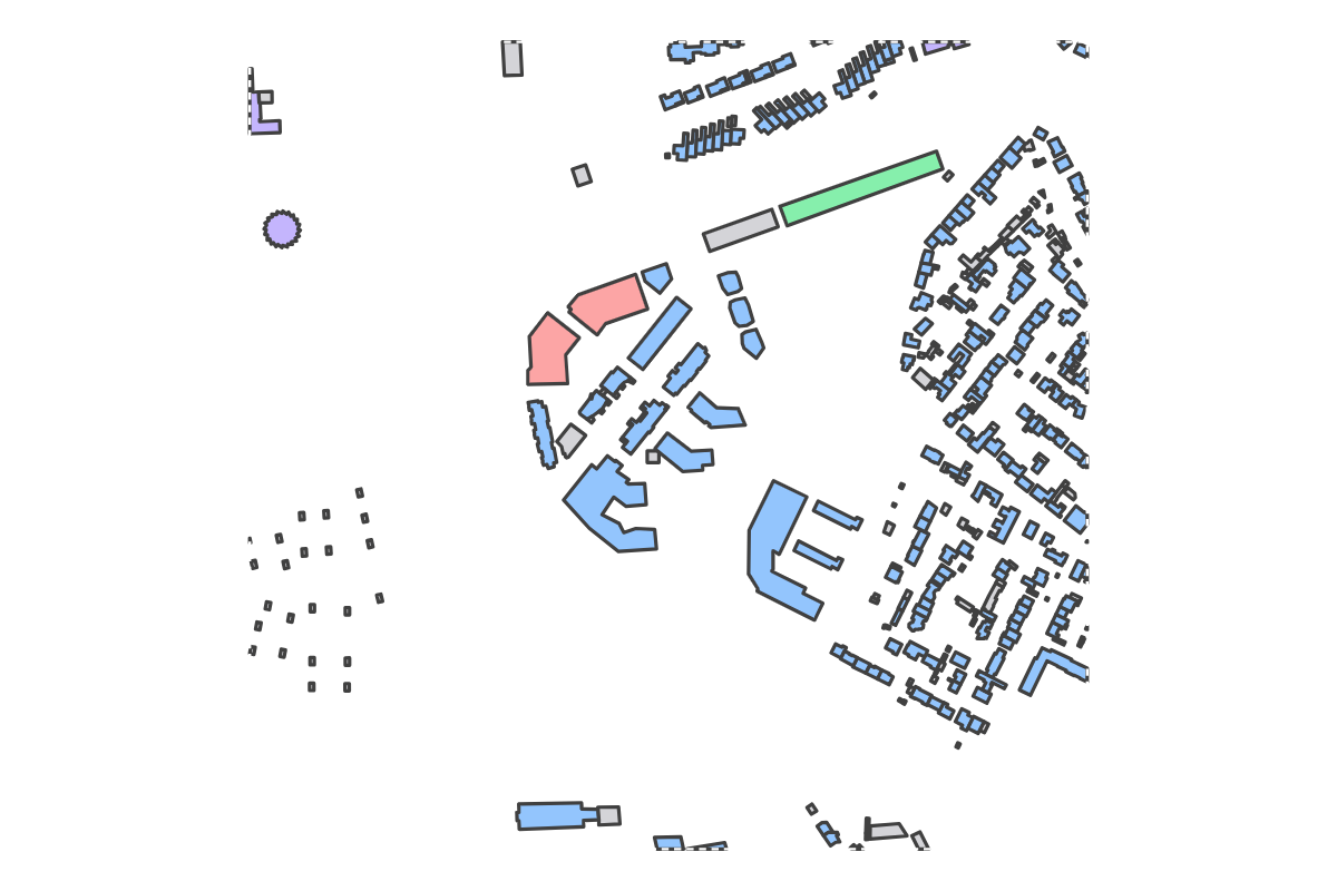 Program breakdown map