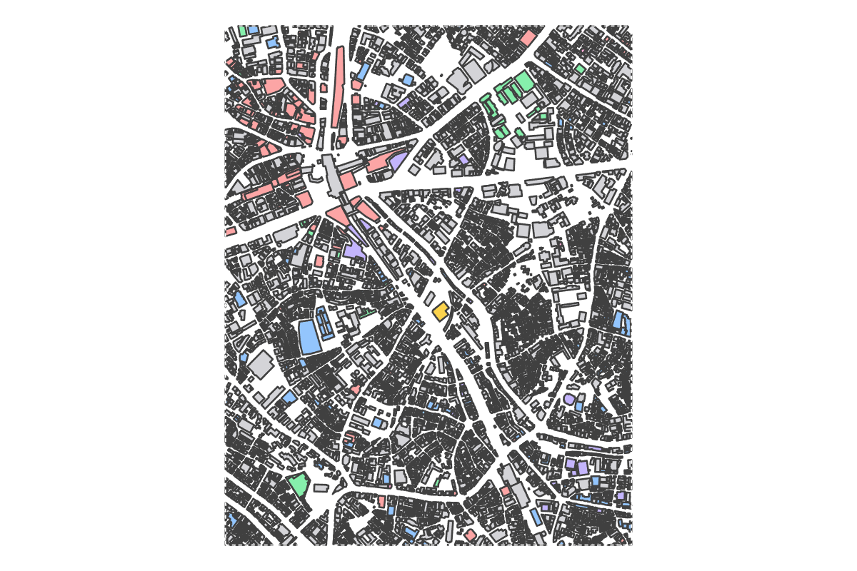 Program breakdown map