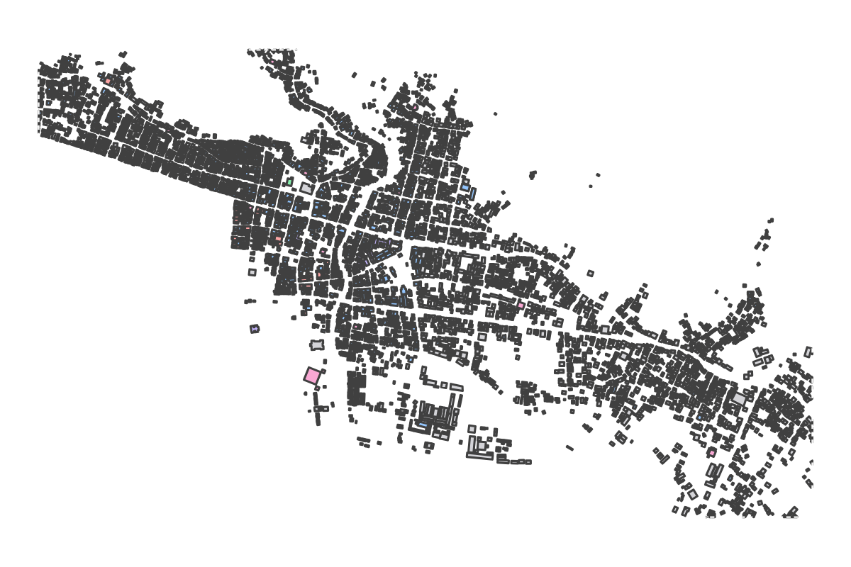 Program breakdown map
