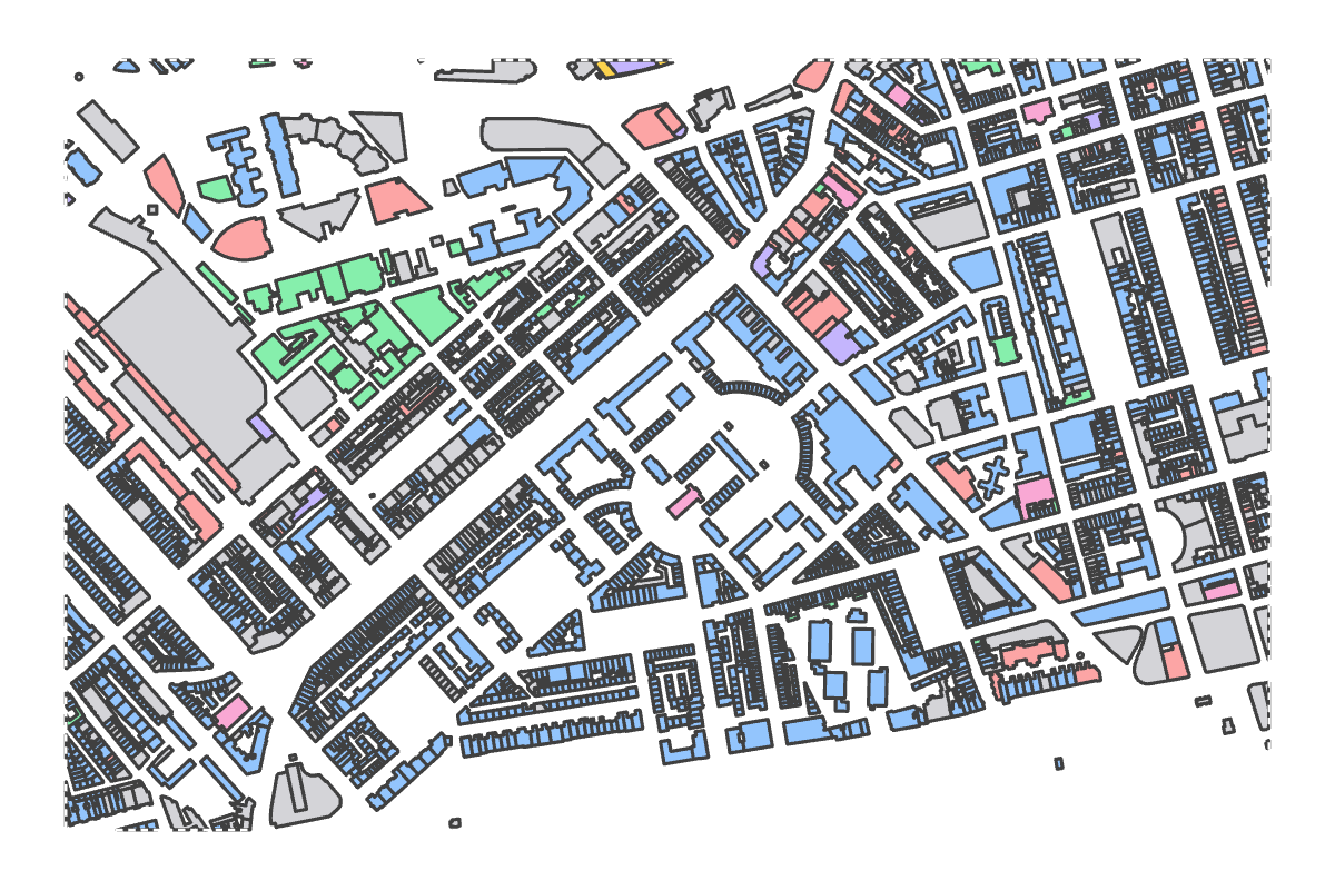 Program breakdown map