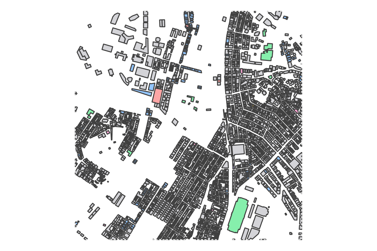 Program breakdown map