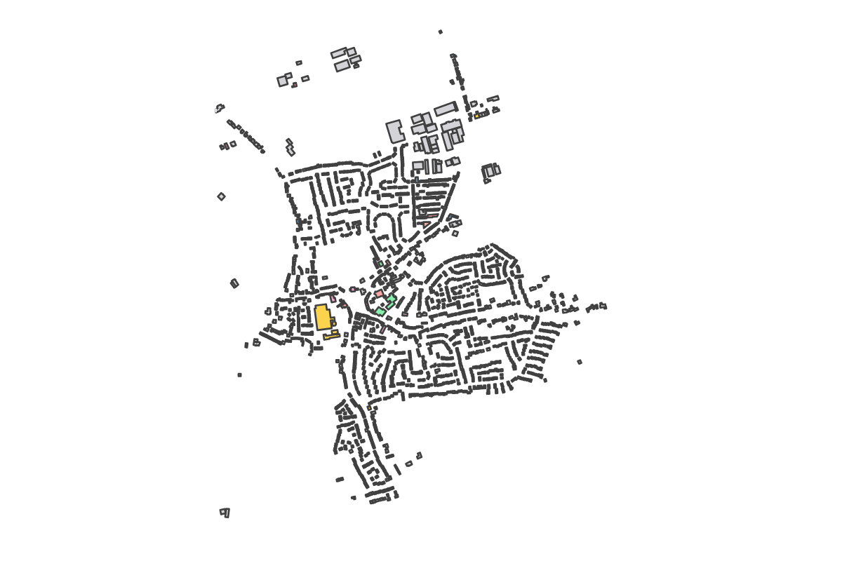 Program breakdown map
