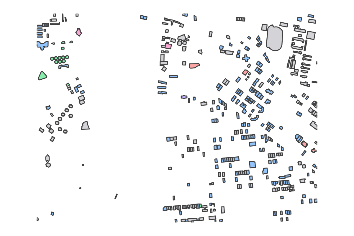 Program breakdown map