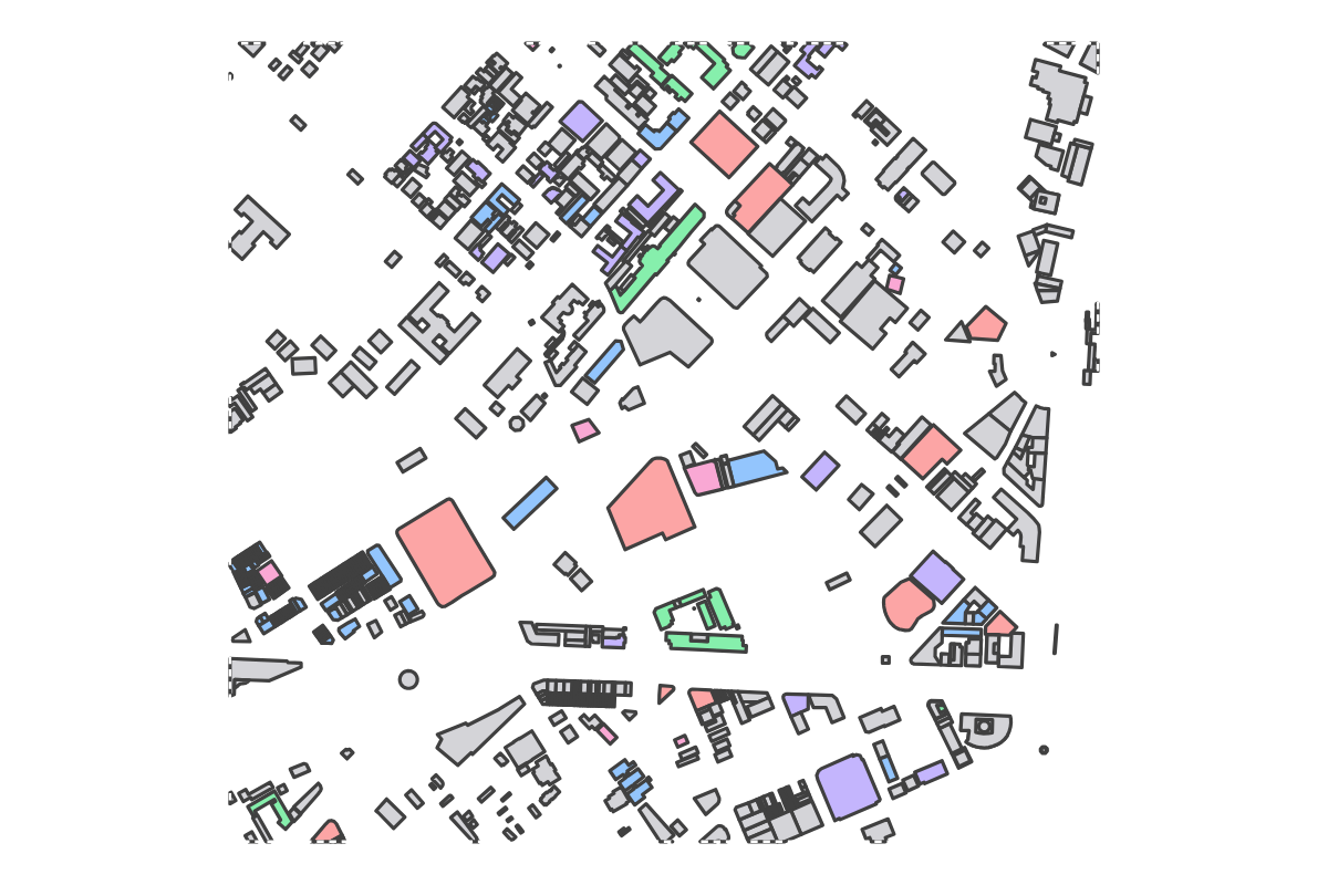 Program breakdown map