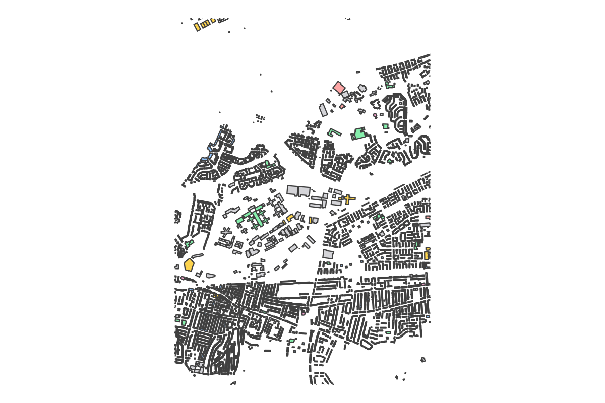 Program breakdown map