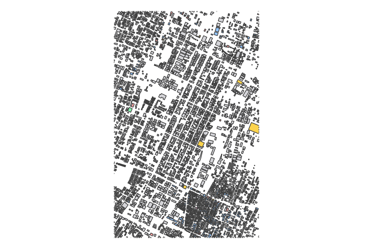Program breakdown map