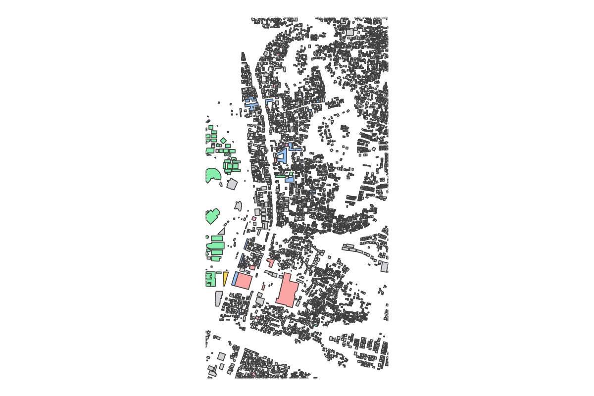 Program breakdown map