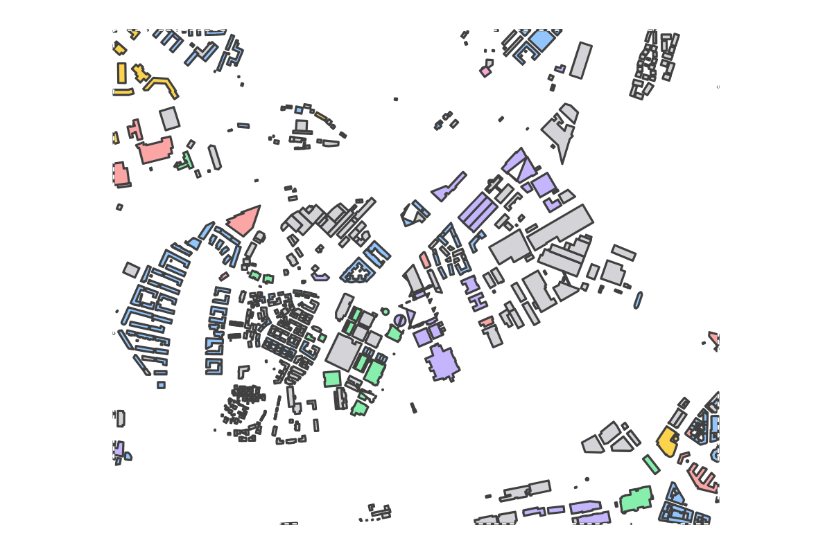 Program breakdown map