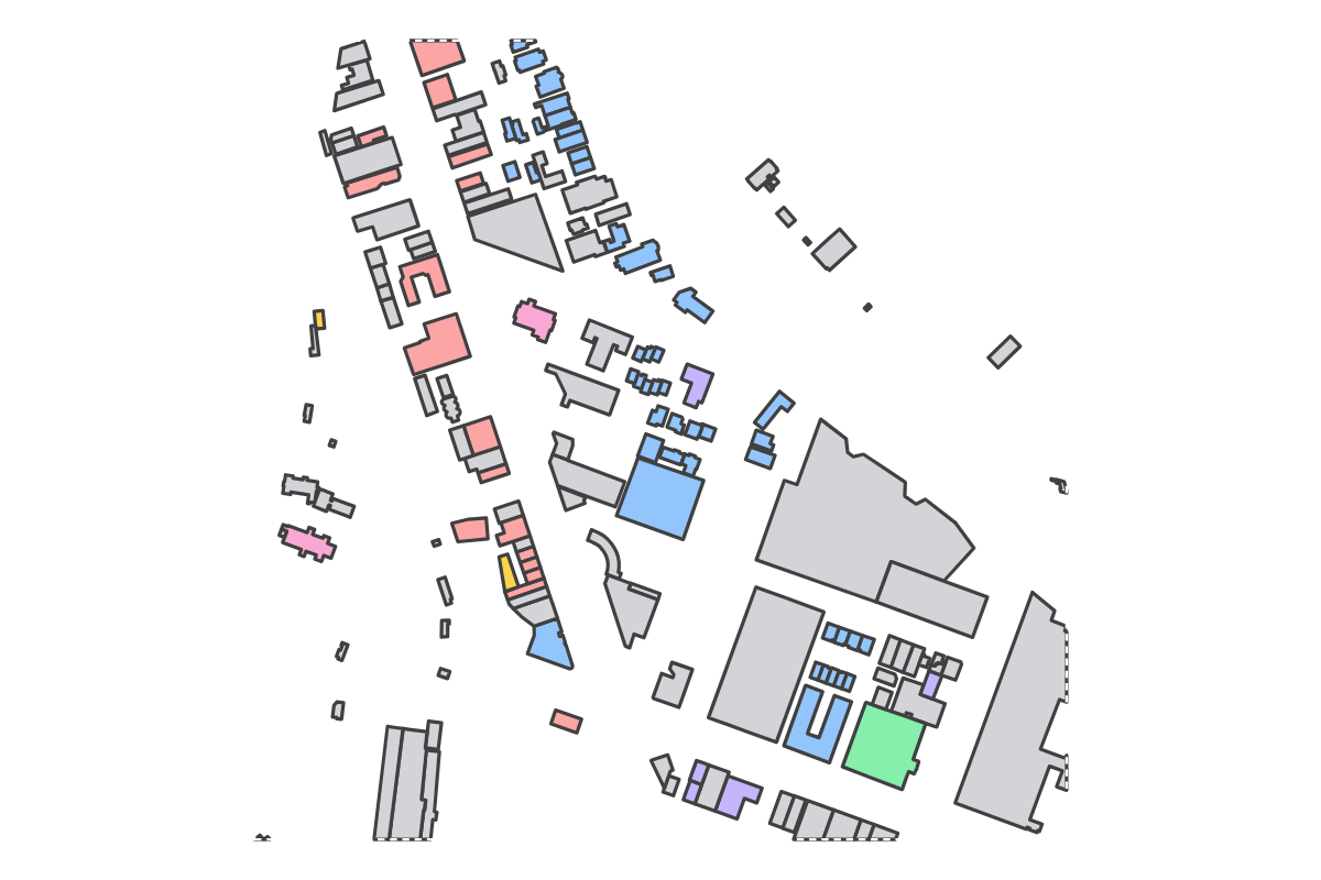Program breakdown map