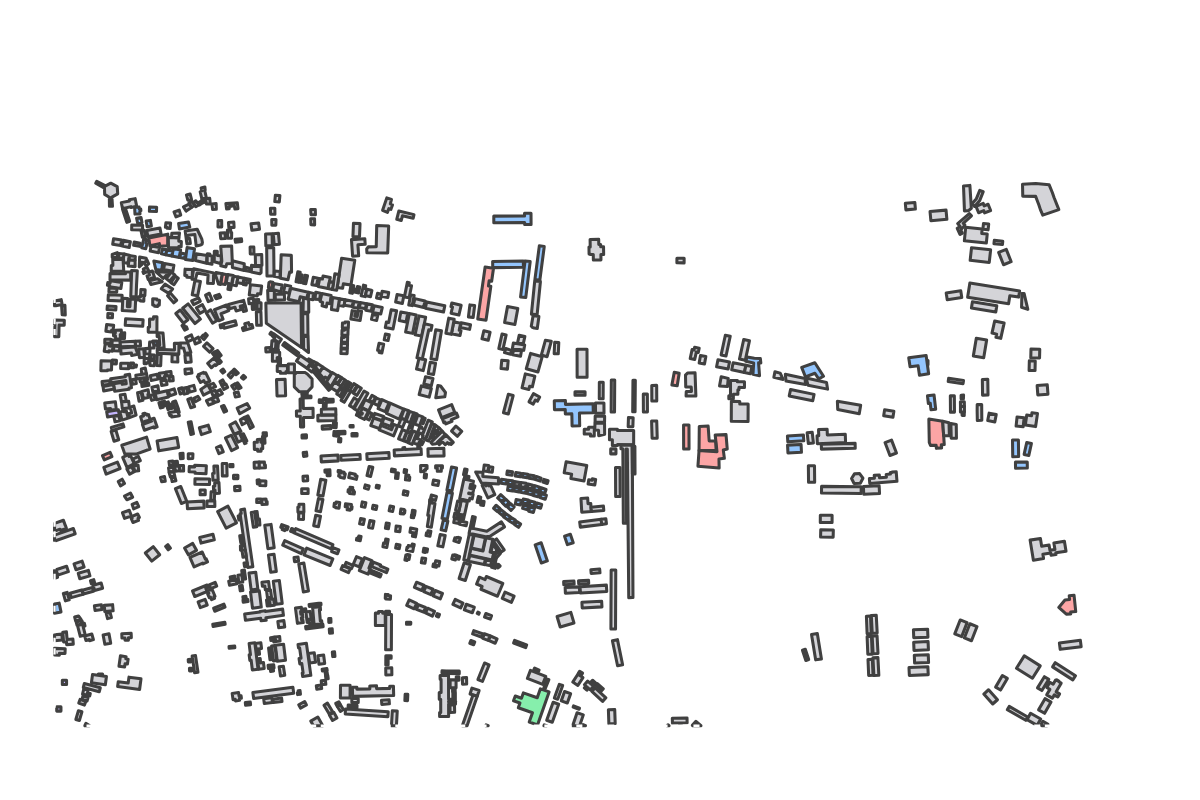 Program breakdown map