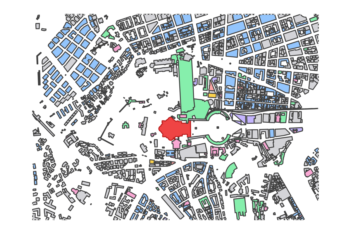 Program breakdown map