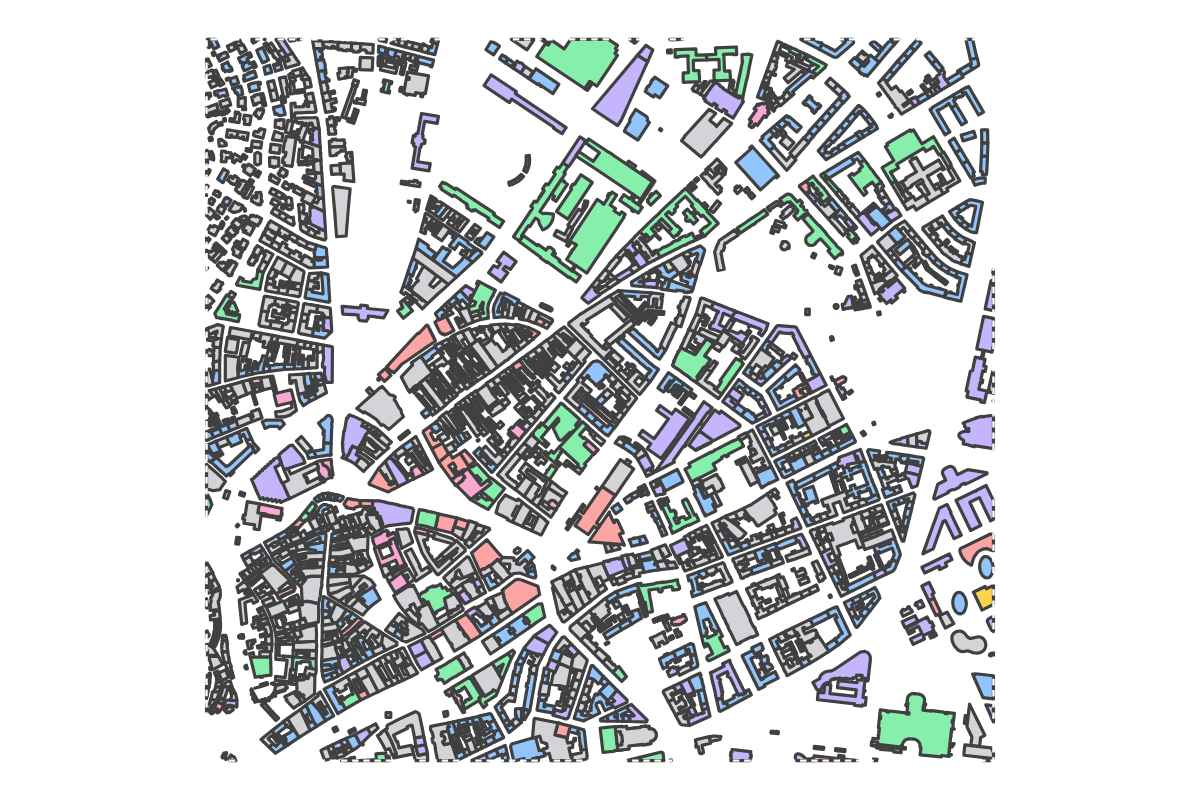 Program breakdown map