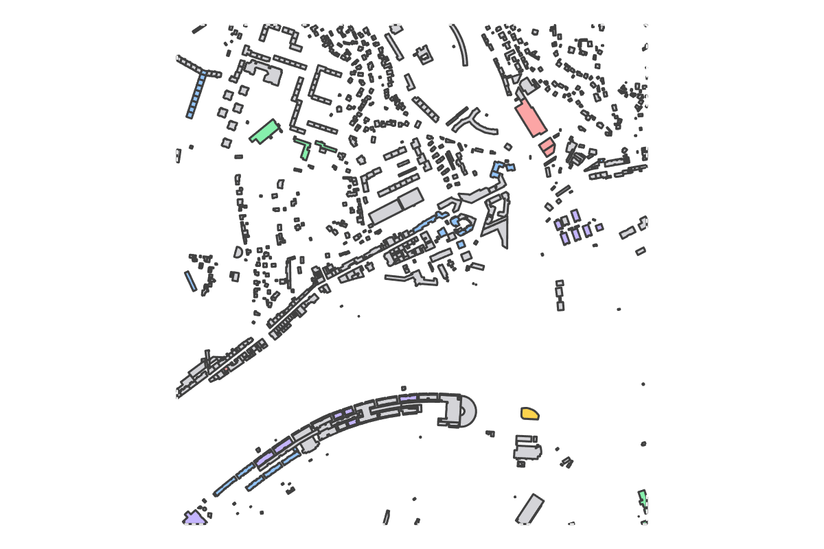 Program breakdown map