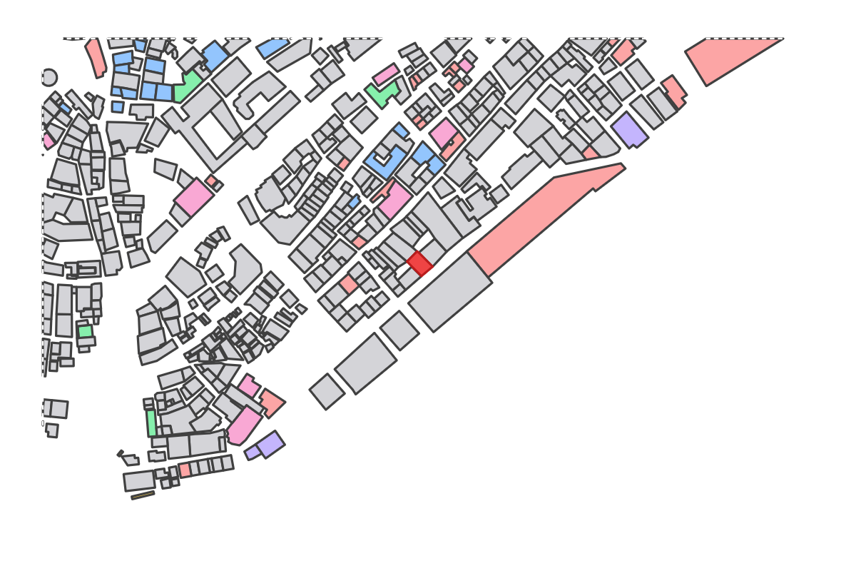 Program breakdown map