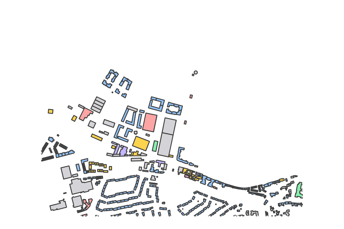 Program breakdown map