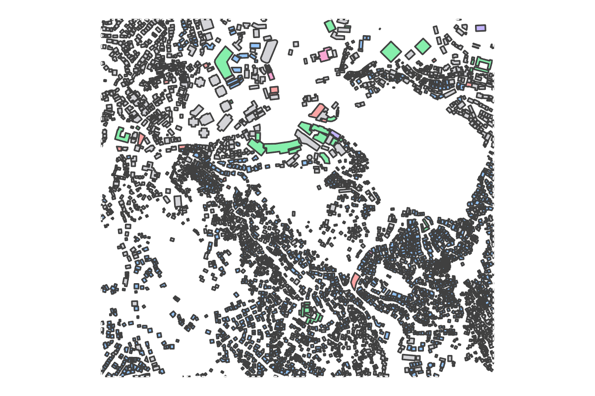 Program breakdown map