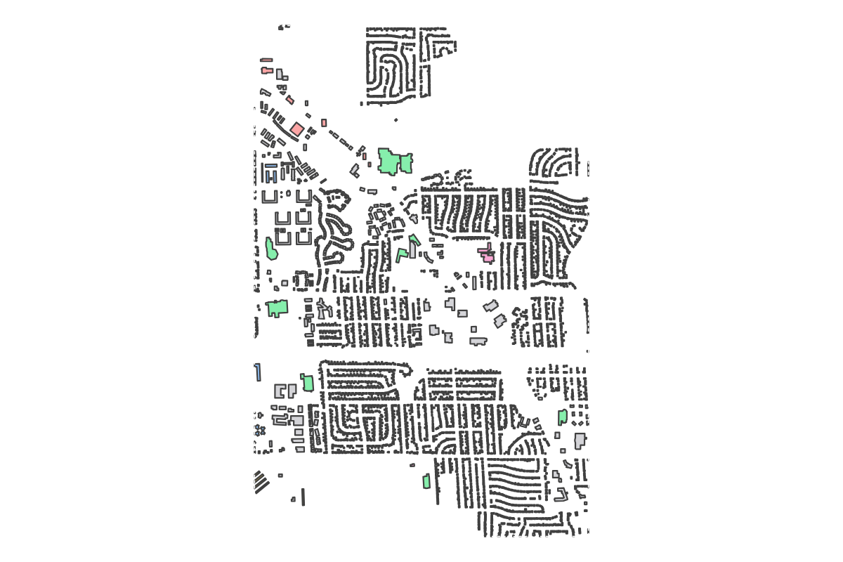 Program breakdown map