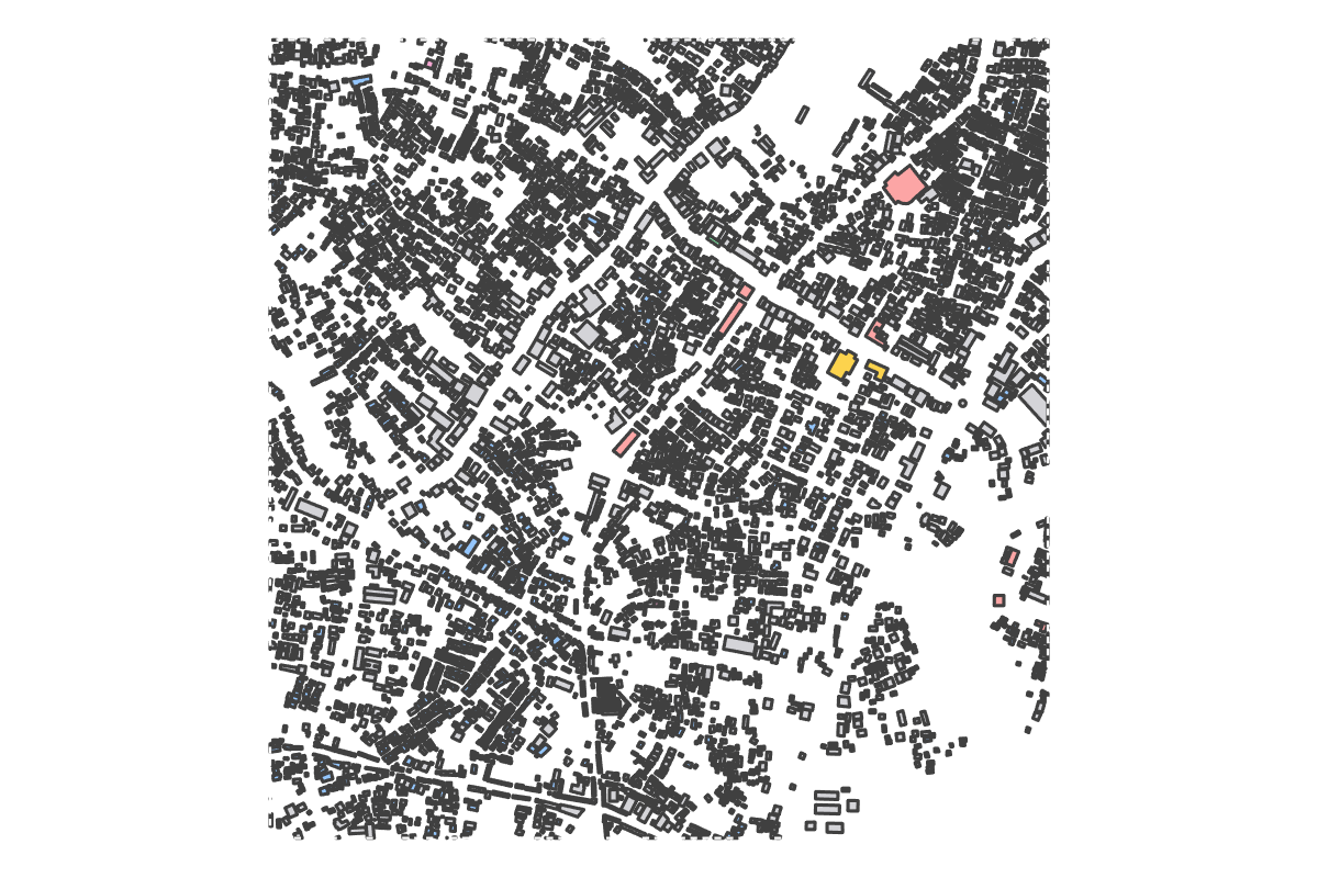 Keady Development Map Kadia, Kendari - Free site DWG and analysis