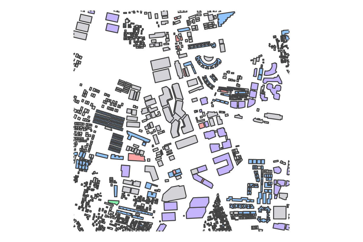 Program breakdown map