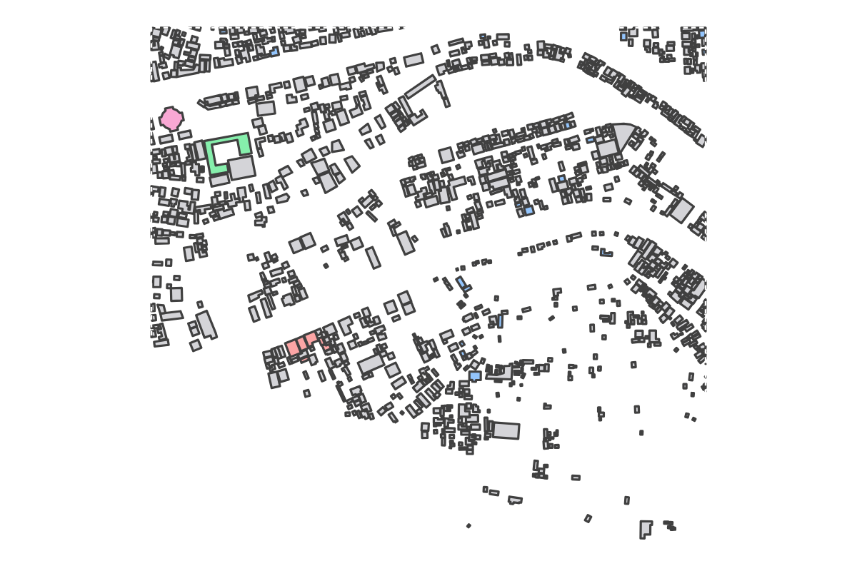 Program breakdown map