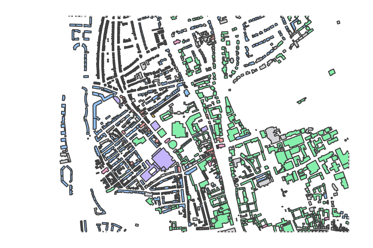 Program breakdown map