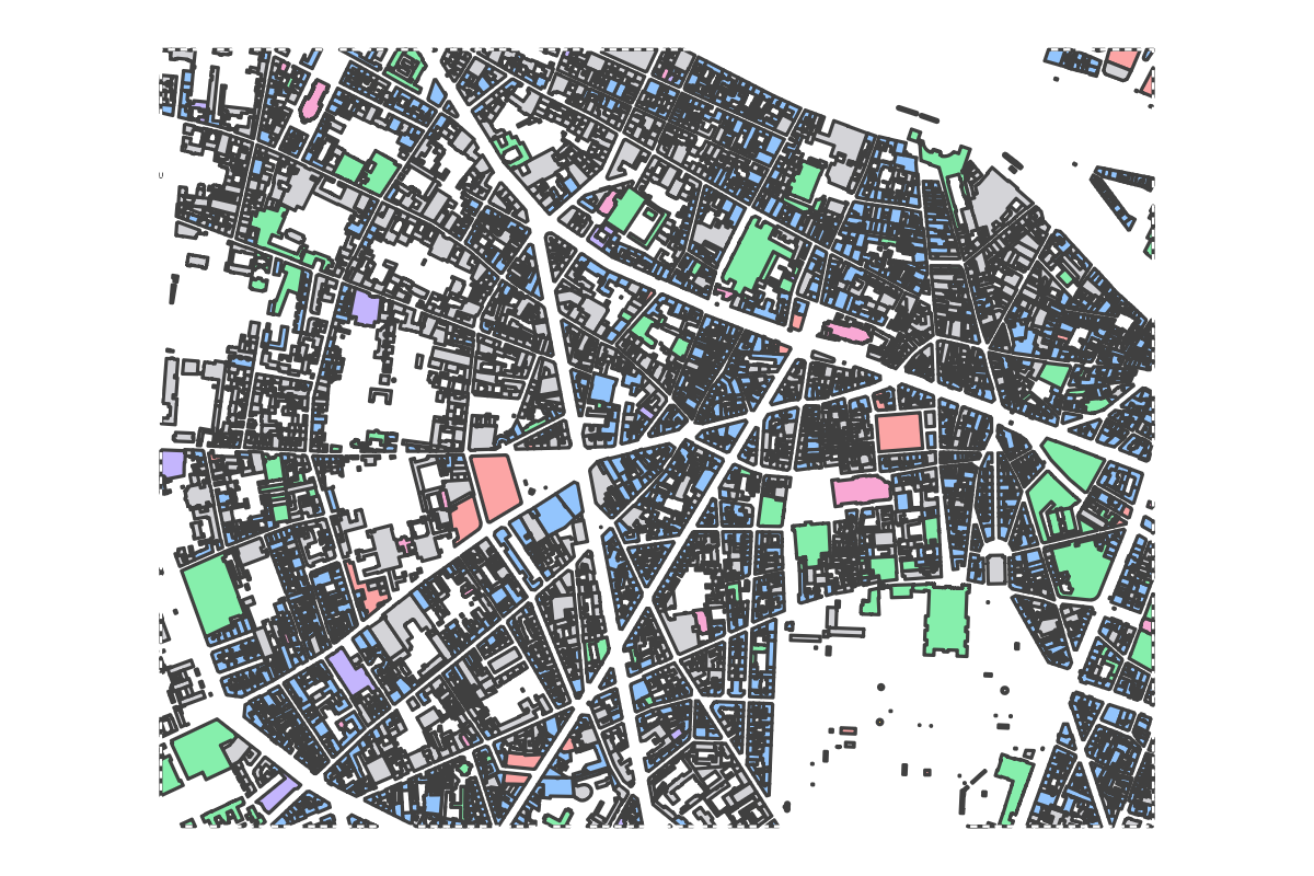 Program breakdown map