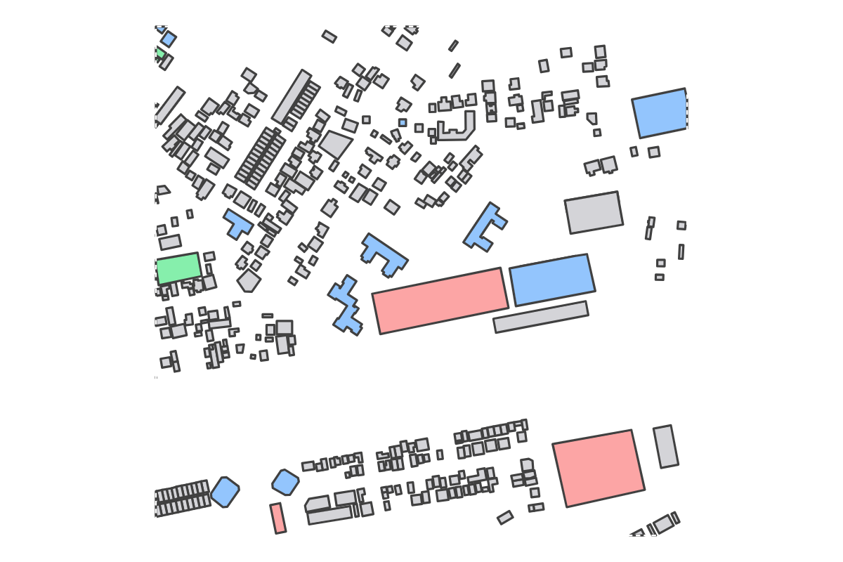 Program breakdown map