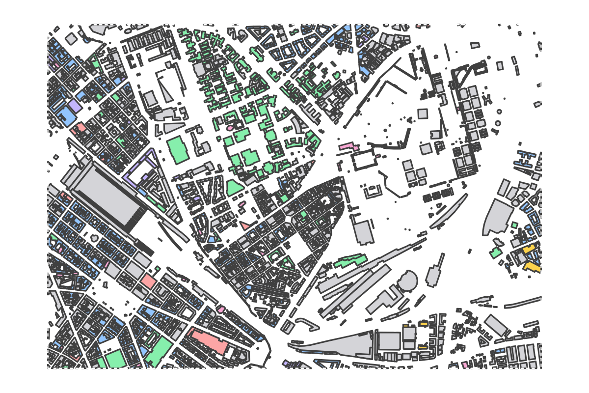 Program breakdown map