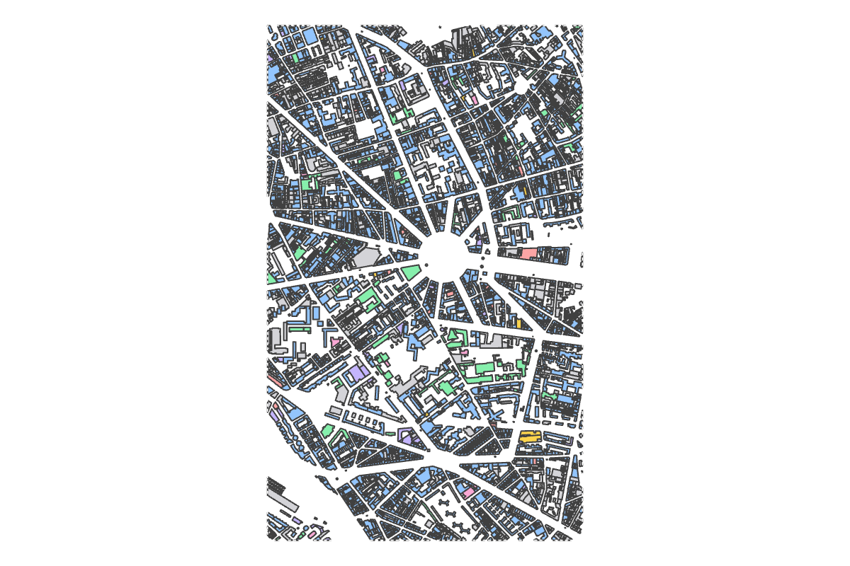 Program breakdown map