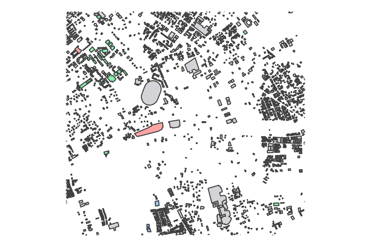 Program breakdown map