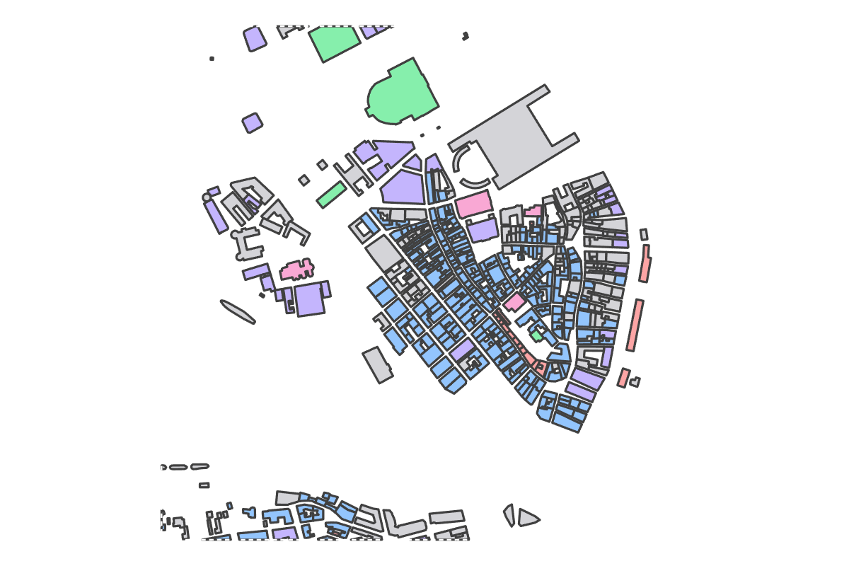 Program breakdown map