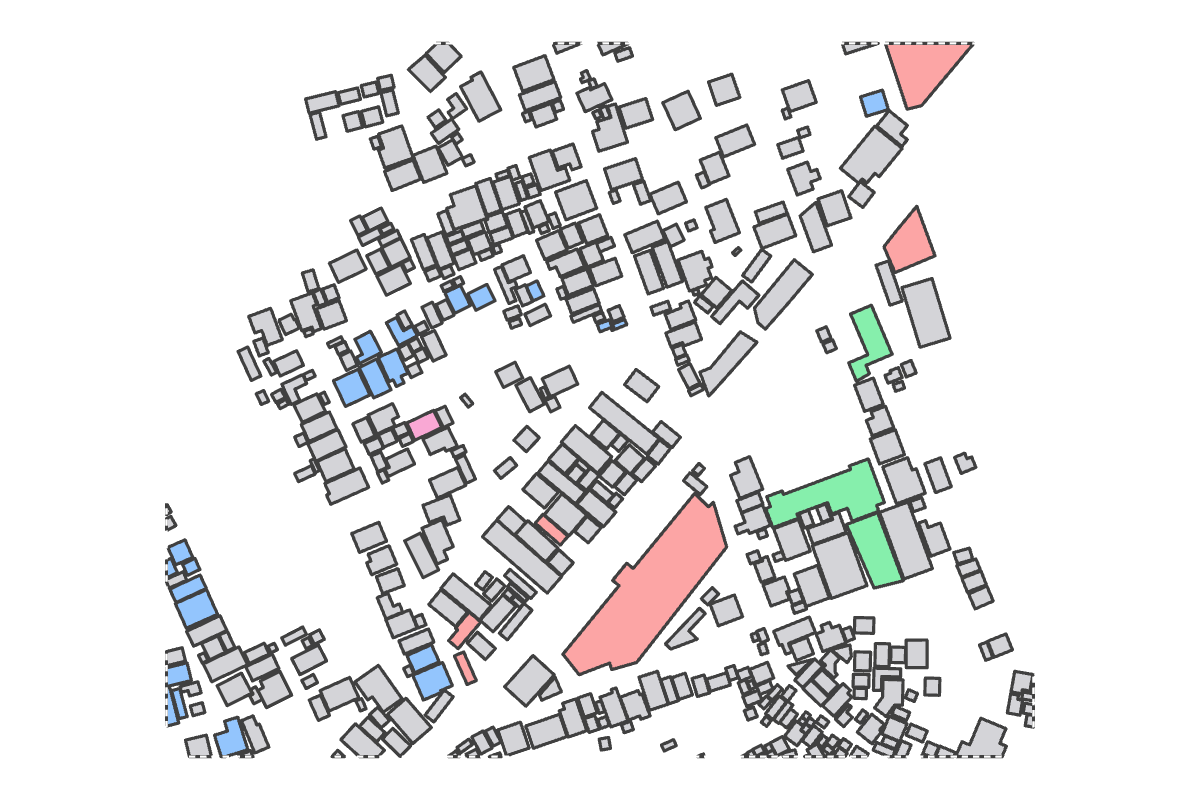 Program breakdown map