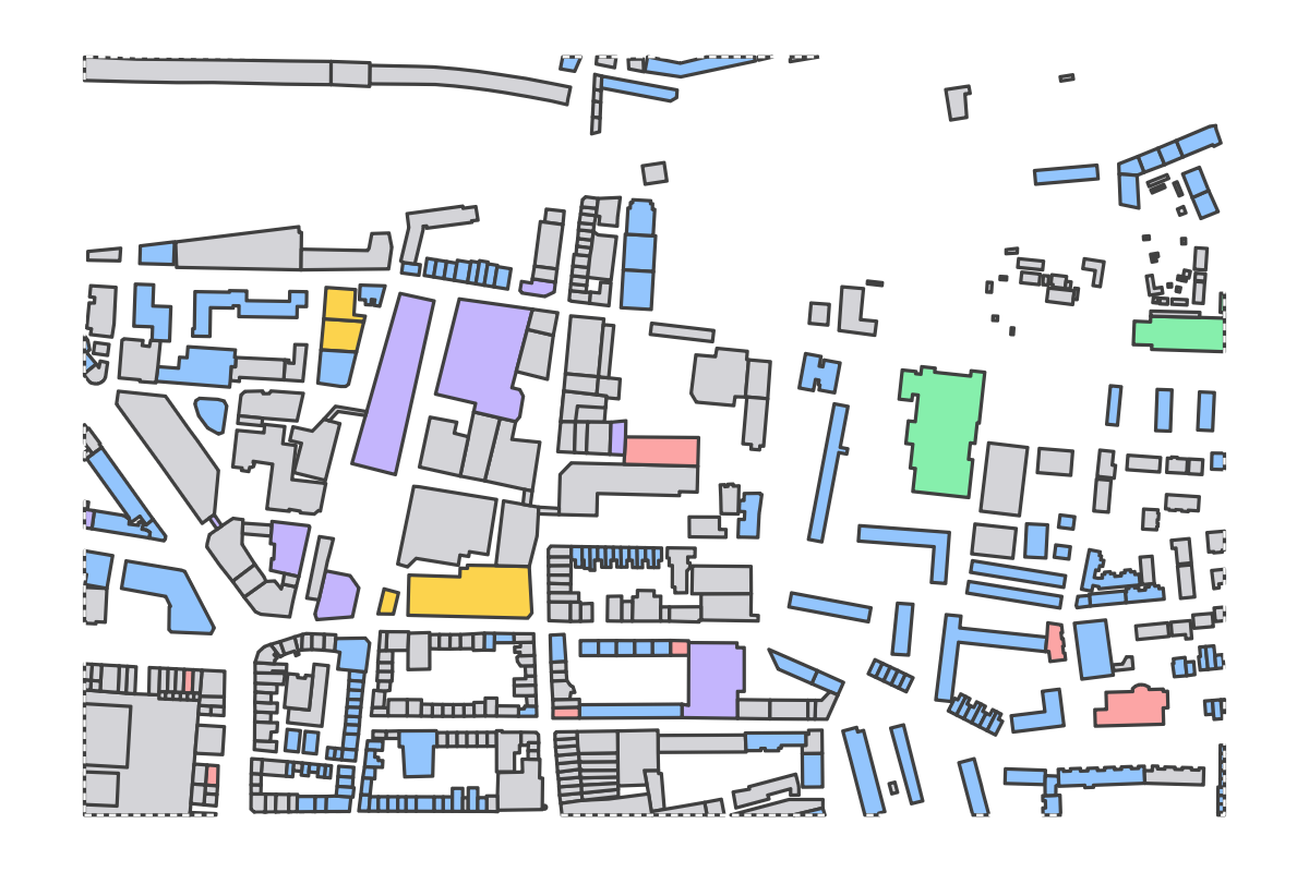 Program breakdown map