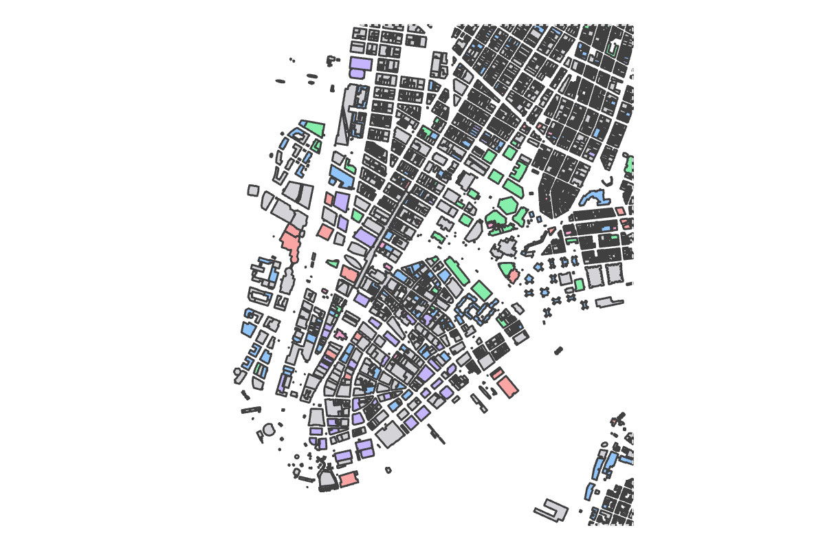Program breakdown map