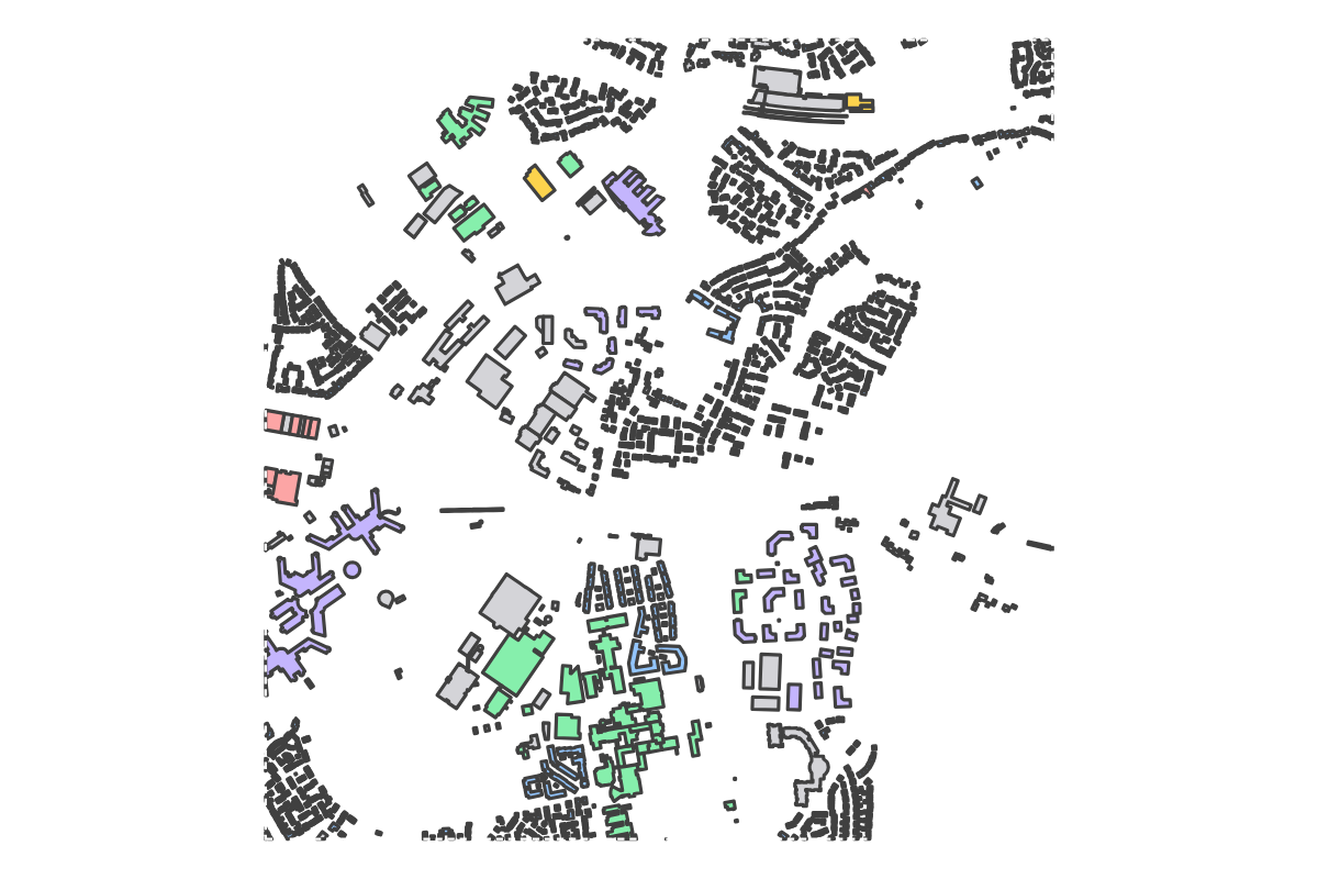 Program breakdown map