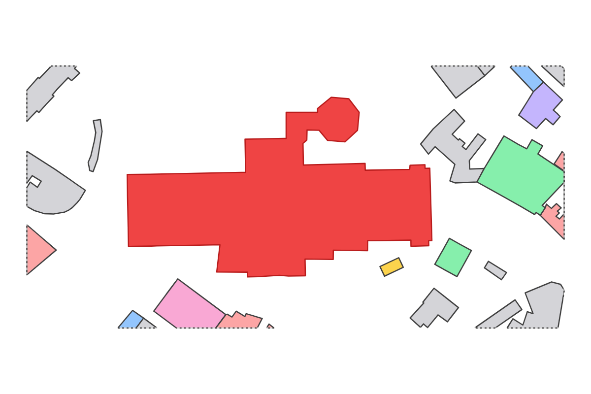Program breakdown map
