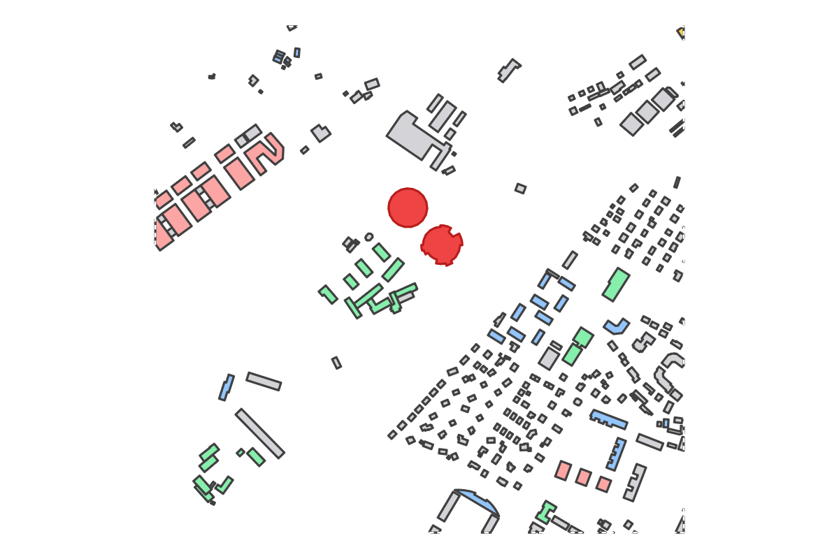 Program breakdown map