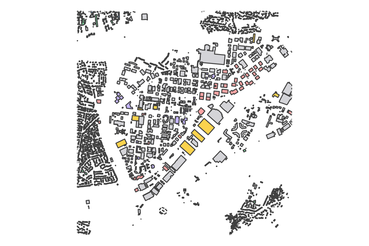 Program breakdown map