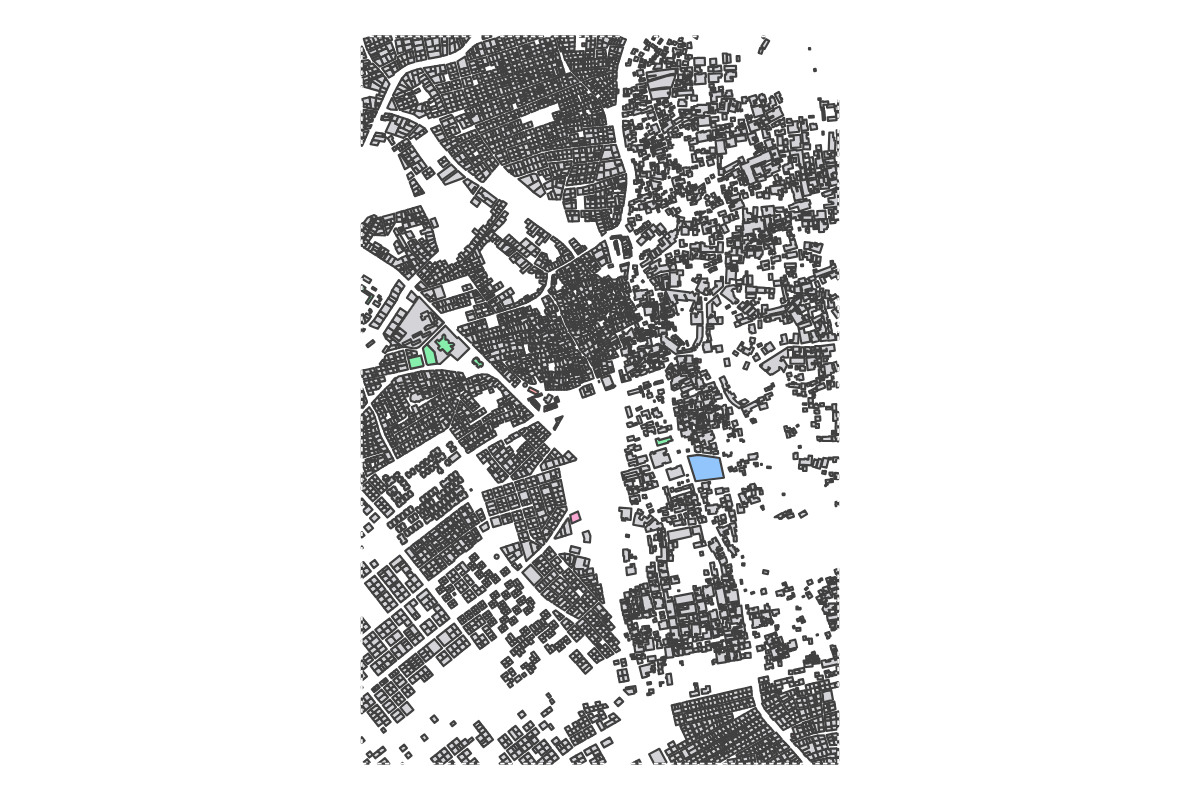 Program breakdown map