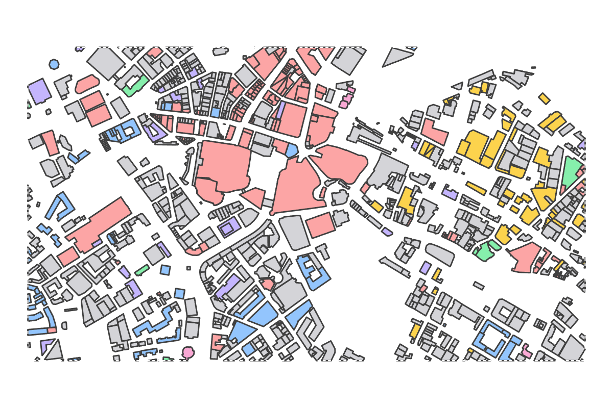 Program breakdown map