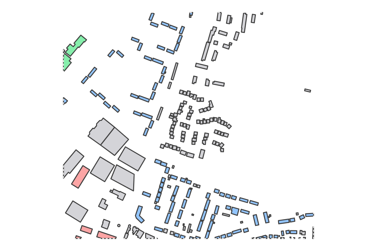 Program breakdown map
