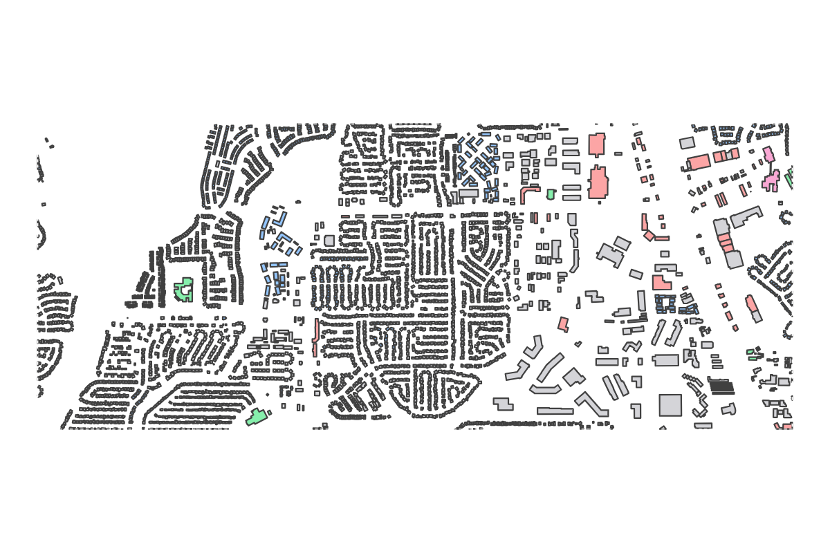 Program breakdown map