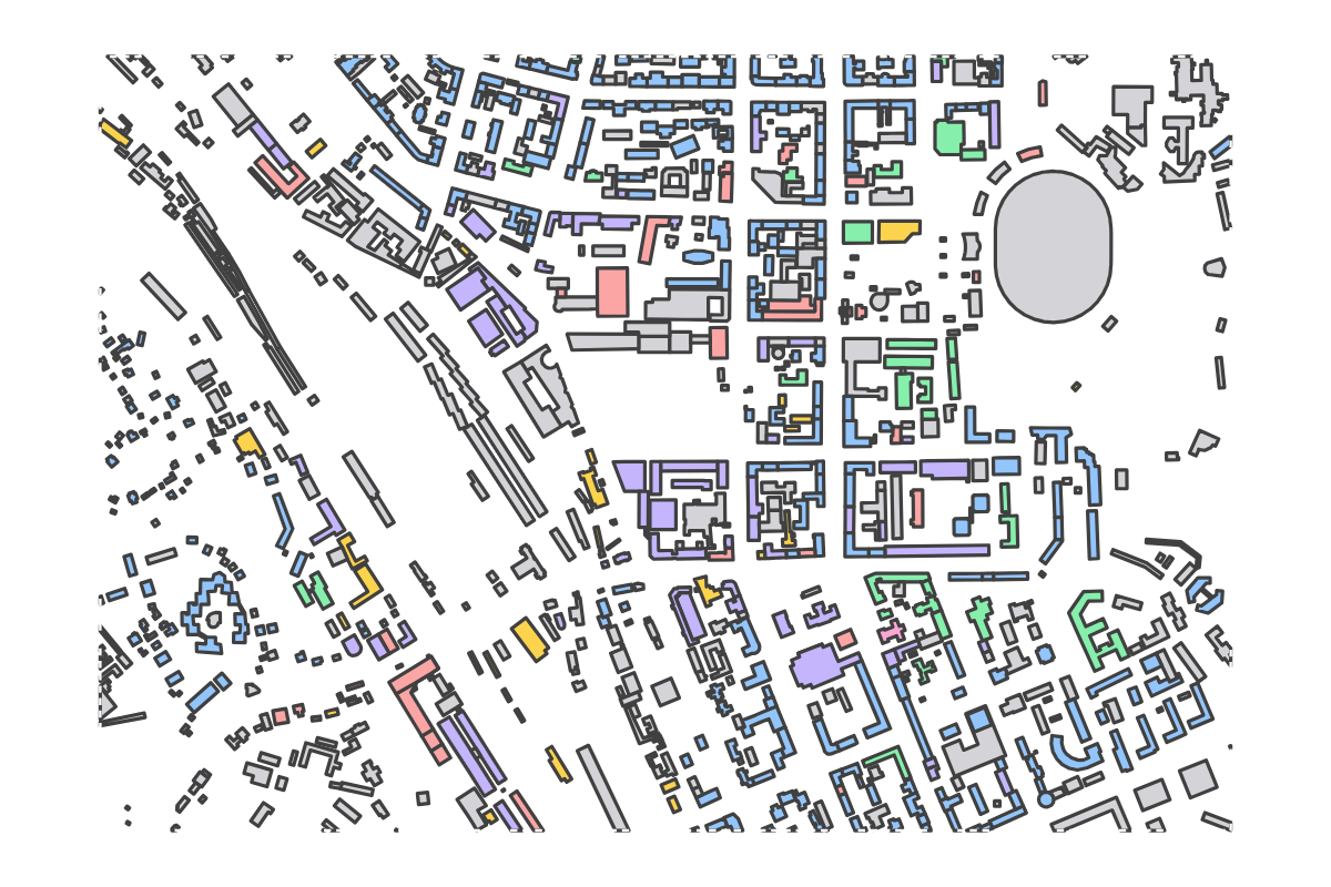 Program breakdown map