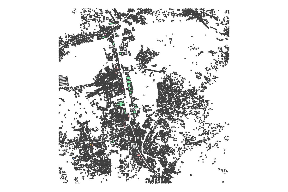 Program breakdown map