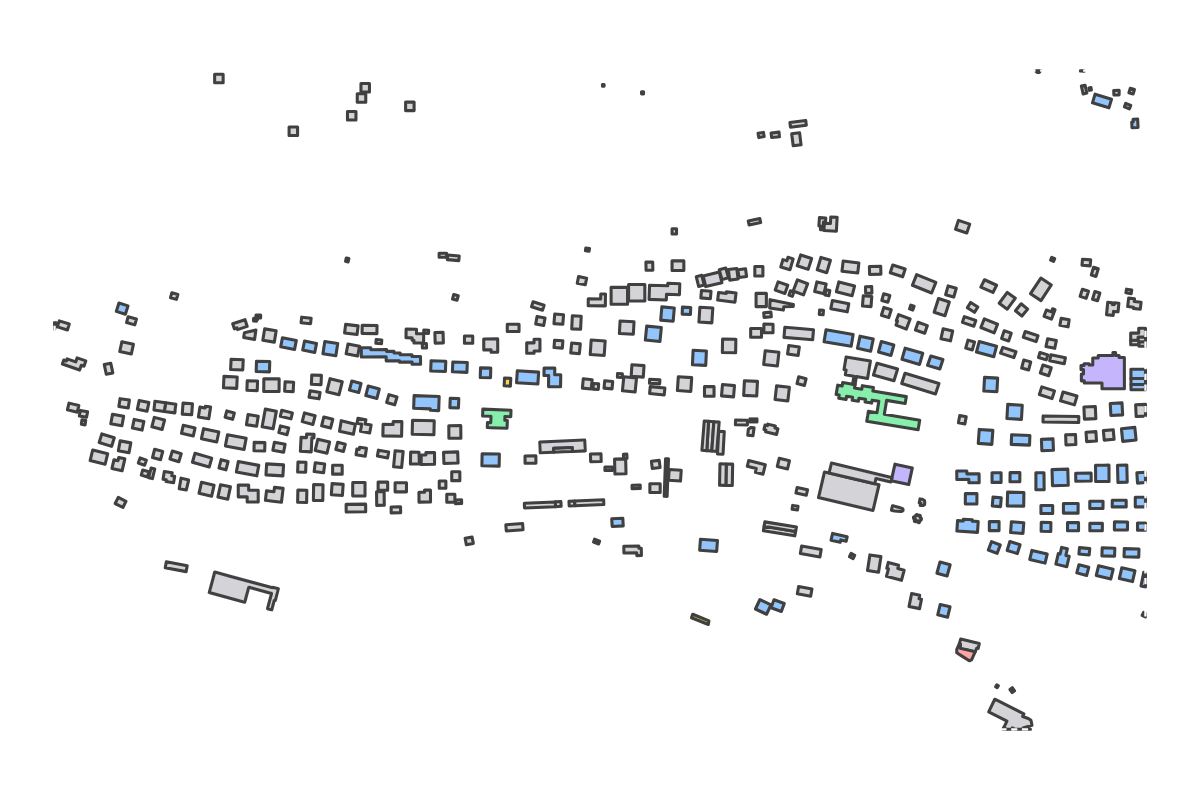 Program breakdown map