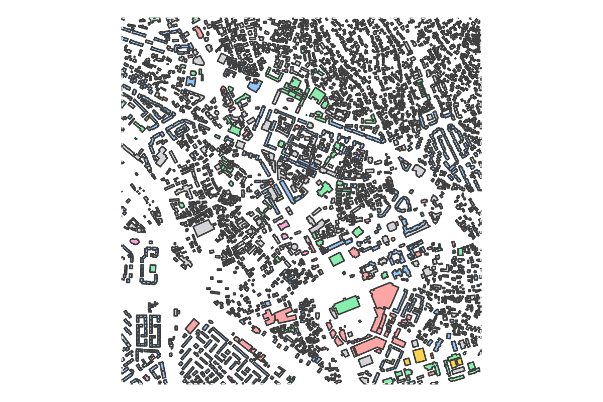 Program breakdown map
