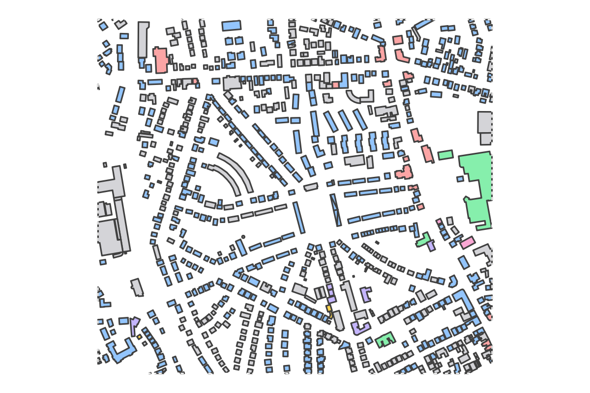 Program breakdown map