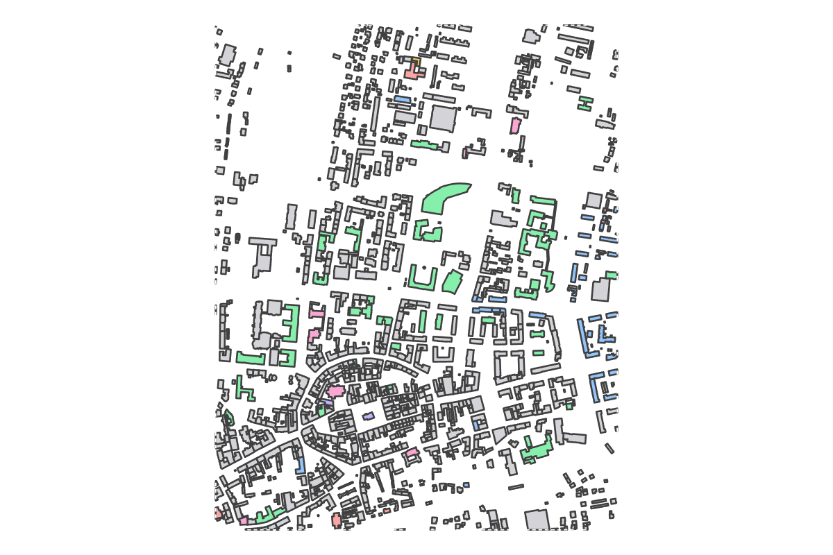 Program breakdown map